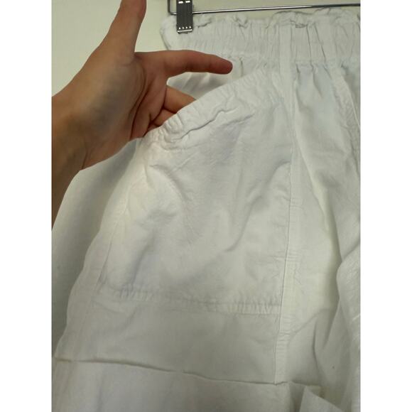 Vintage Kikomo Womens White Elastic Waist Shorts Size M - Picture 4 of 8